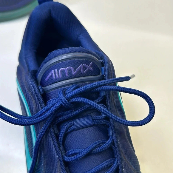 Nike Men’s Air Max 720 Nightshade Blue Teal Sneakers Tennis Shoes Size 8.5 - Picture 9 of 12